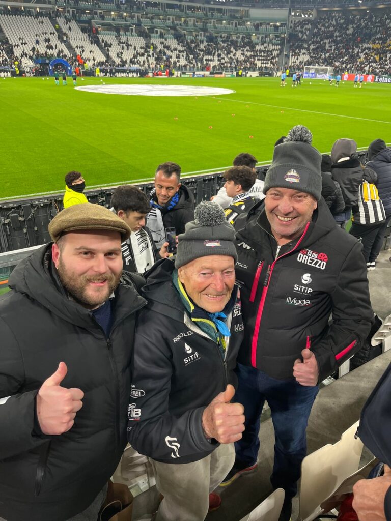 The day we took my 88 years old grandad to the Stadium for the first time! Three generations of juventini and some unforgettable times.