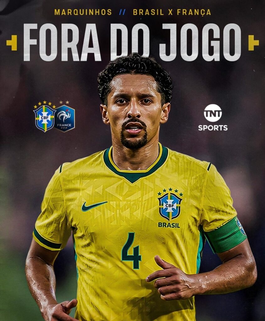 Marquinhos is out of the game against France