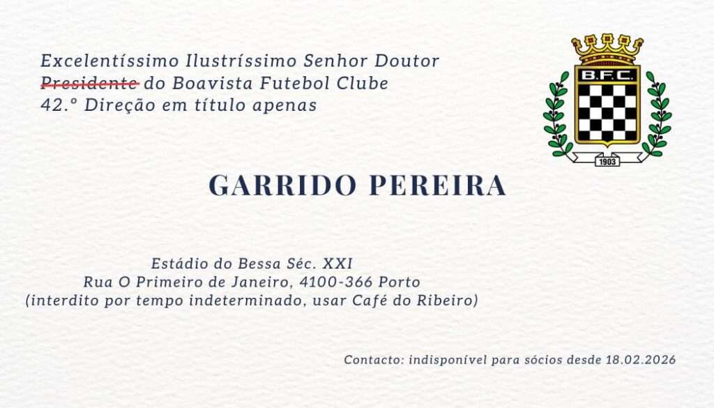 O Boavista está a morrer. Não está morto.