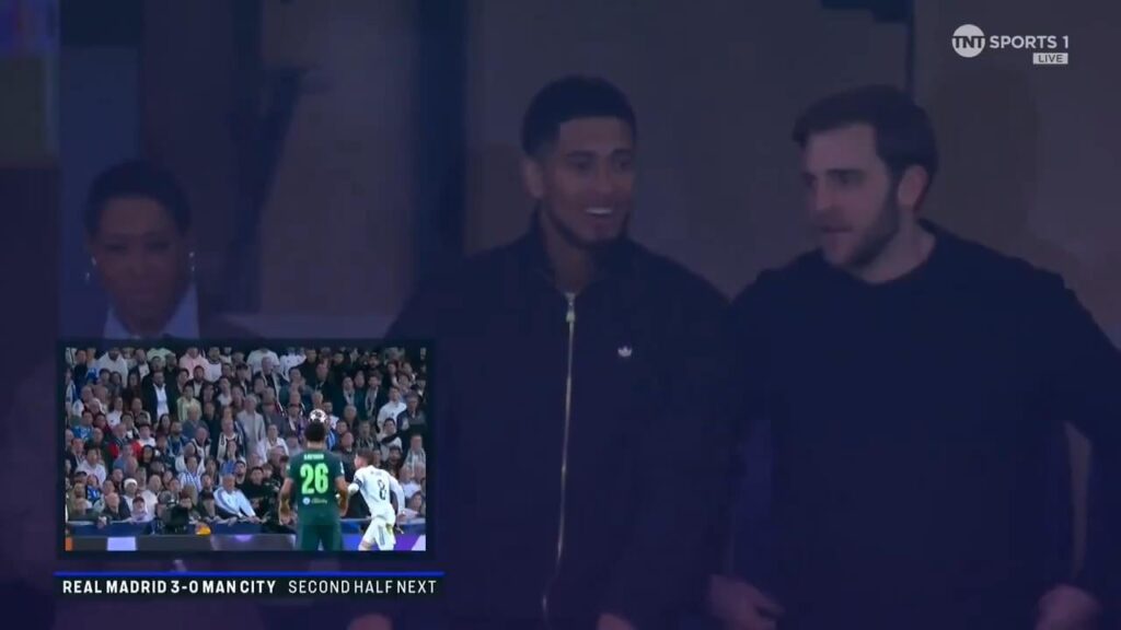 Jude’s reaction to Valverde’s third goal.