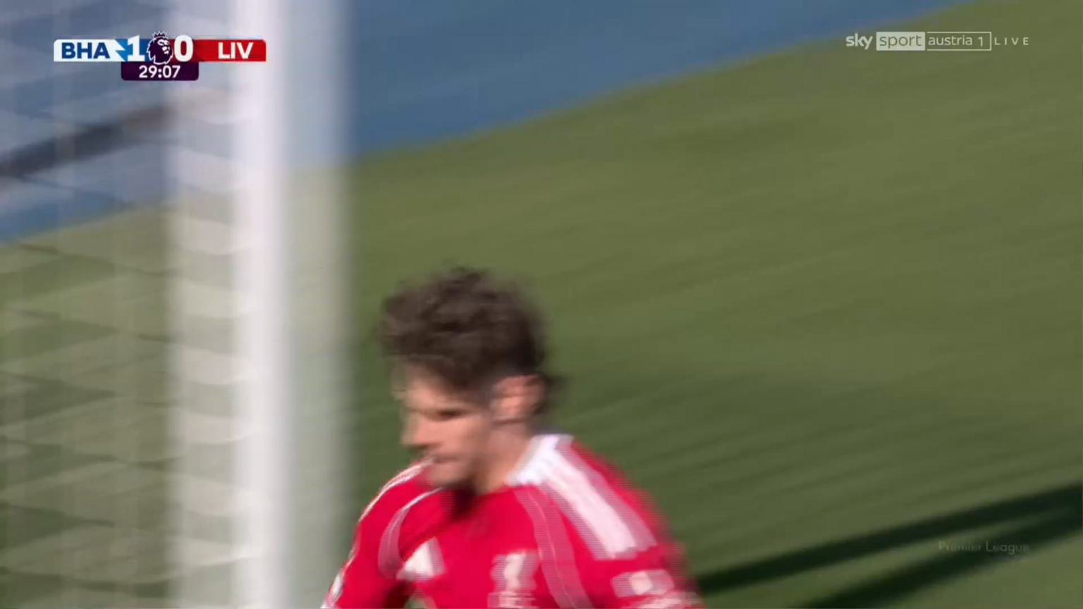 Brighton 1-[1] Liverpool - Milos Kerkez 30'