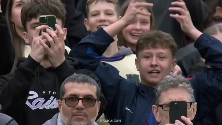 Lamine vs Villareal (Hattrick gift to Hansi's 100th match + perfect 10 on Sofascore) via X @MagicalXavi