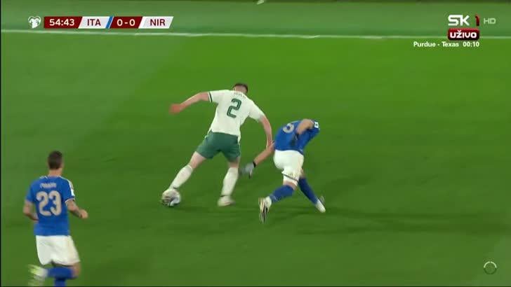 Italy [1] - 0 - Northern Ireland - Sandro Tonali 56' [United Watch]