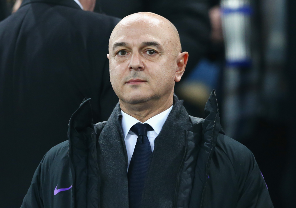 Former Tottenham Hotspur chairman Daniel Levy.