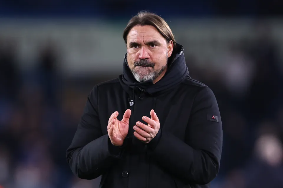 Leeds United manager Daniel Farke.