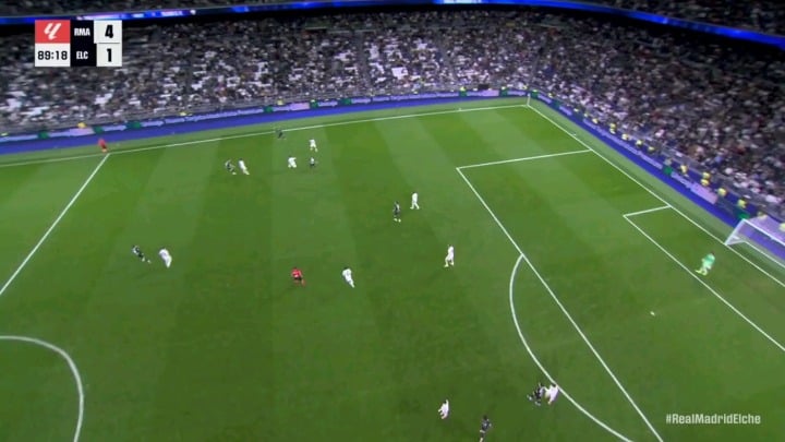 Alternate Angles of Arda Guler's long range goal against Elche