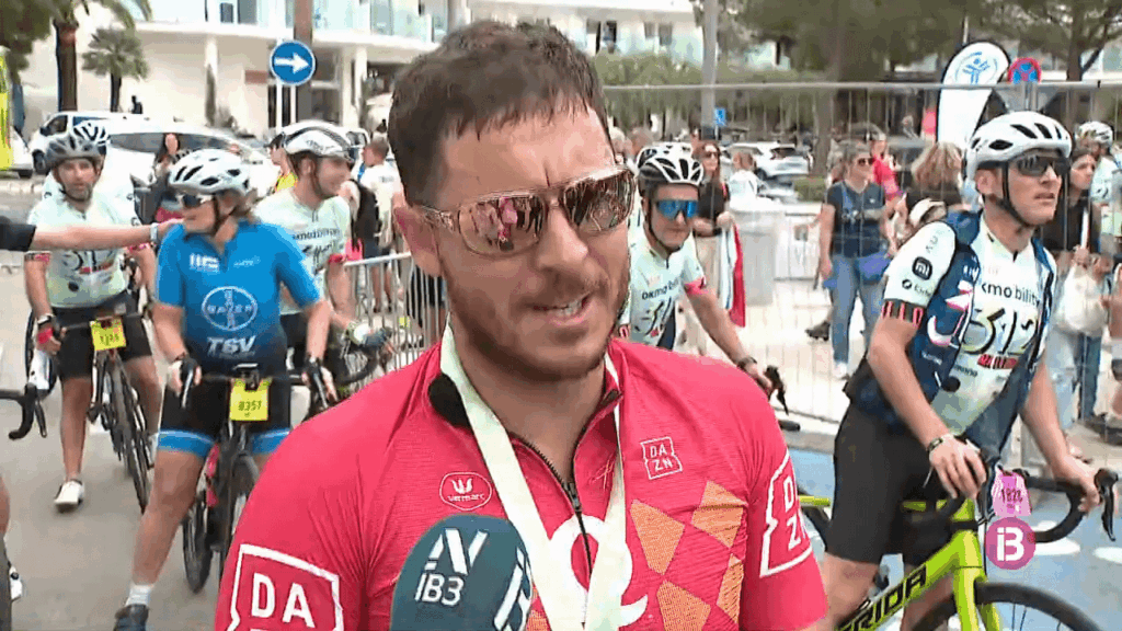 Eden Hazard completed a 167km cycling event in Mallorca and celebrated with a beer.
