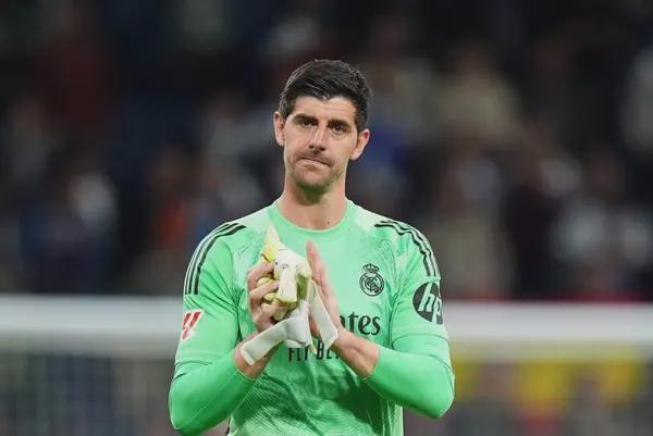 Real Madrid’s Thibaut Courtois sidelined for at least six weeks with thigh injury