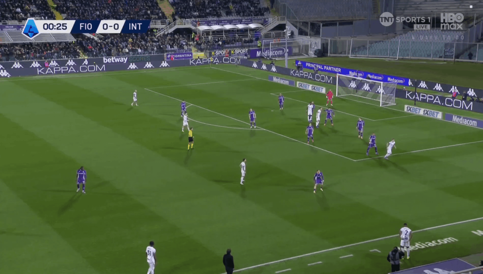Fiorentina 0-1 Inter - Francesco Pio Esposito 1'