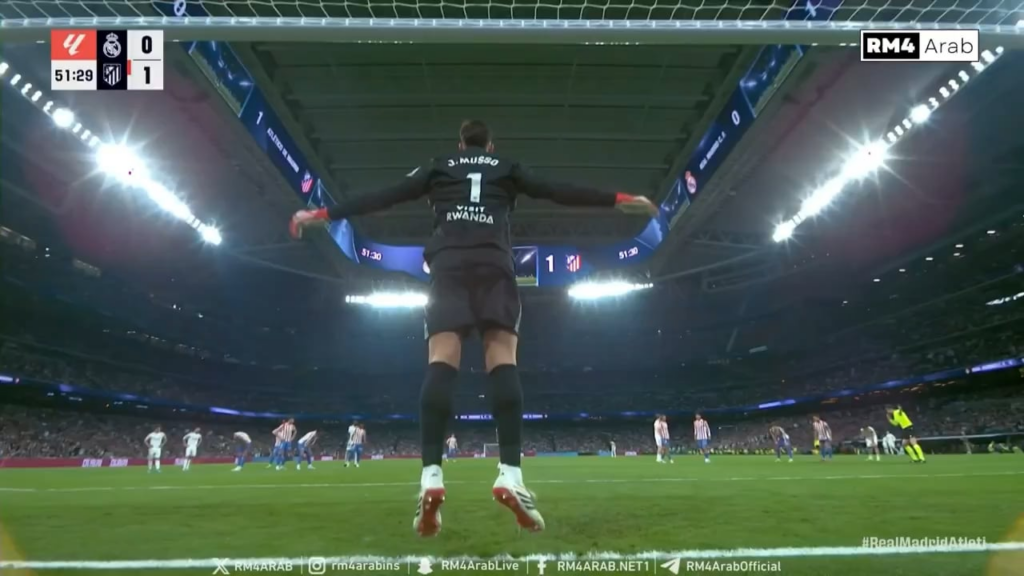 Vini scores a penalty 1-1 Atletico