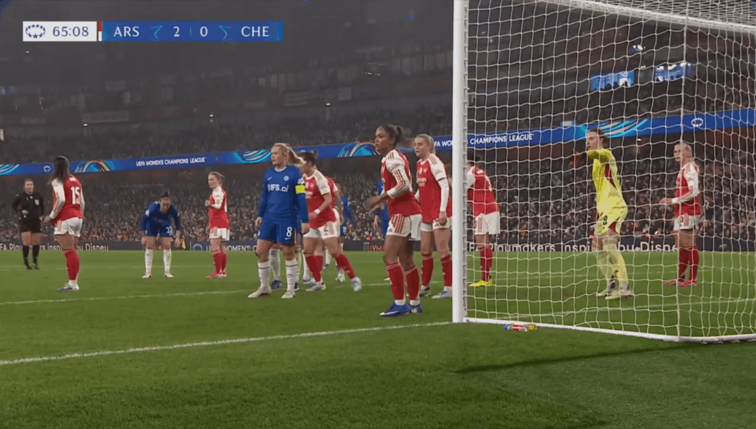 Arsenal W 2-[1] Chelsea W - Lauren James 66'