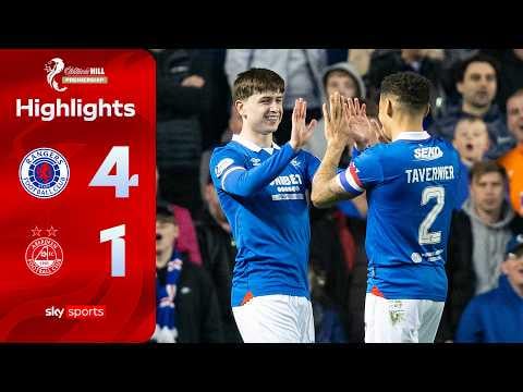 Gers respond to Hearts with confident win! ✅ | Rangers 4-1 Aberdeen