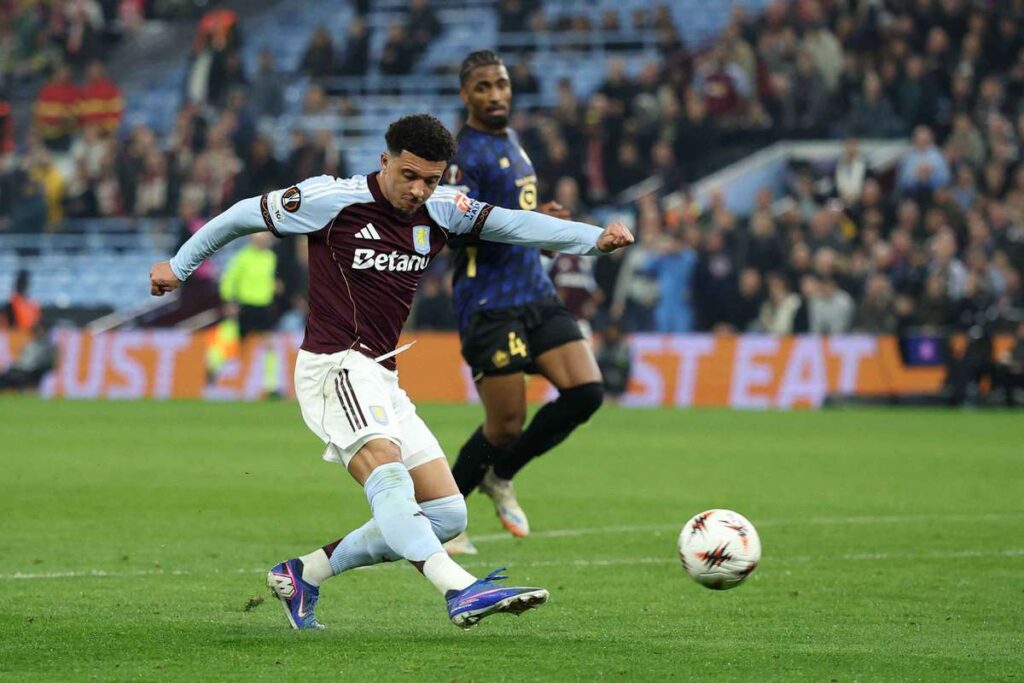 Sancho happy helping Aston Villa reach Europa League quarter-finals