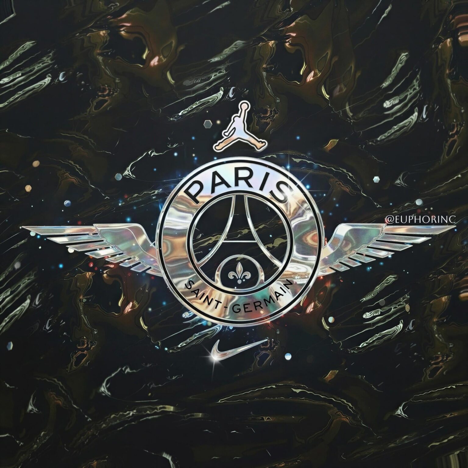 PSG wallpaper inspired by the new kit