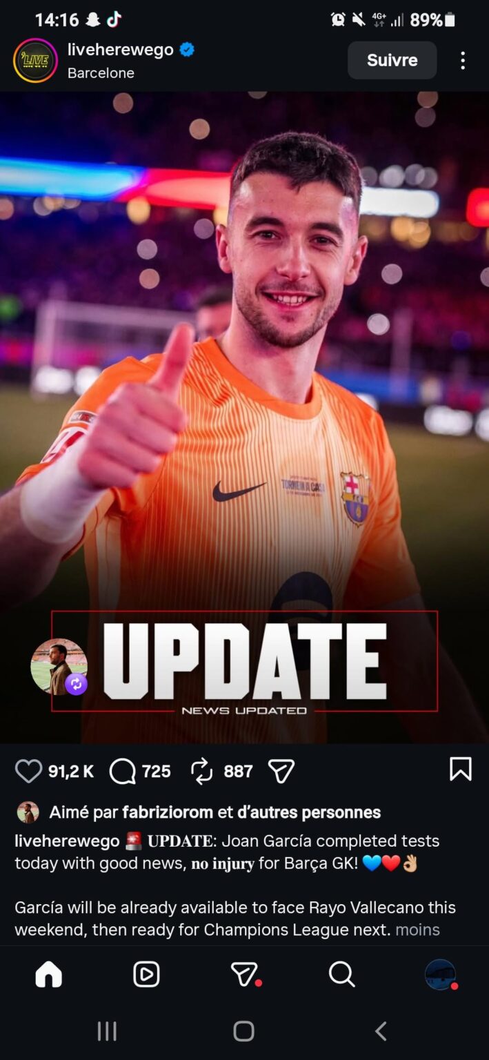 should they let Joan Garcia rest and not start him for rayo