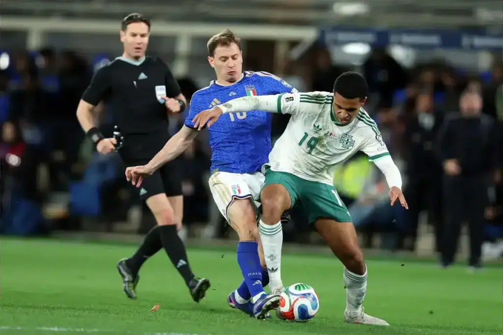 Shea Charles shines for Northern Ireland vs Italy