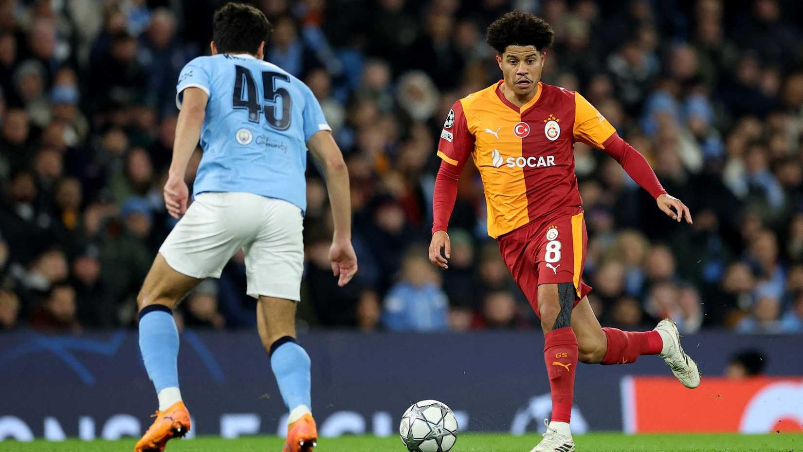 Gabriel Sara, Manchester City vs Galatasaray