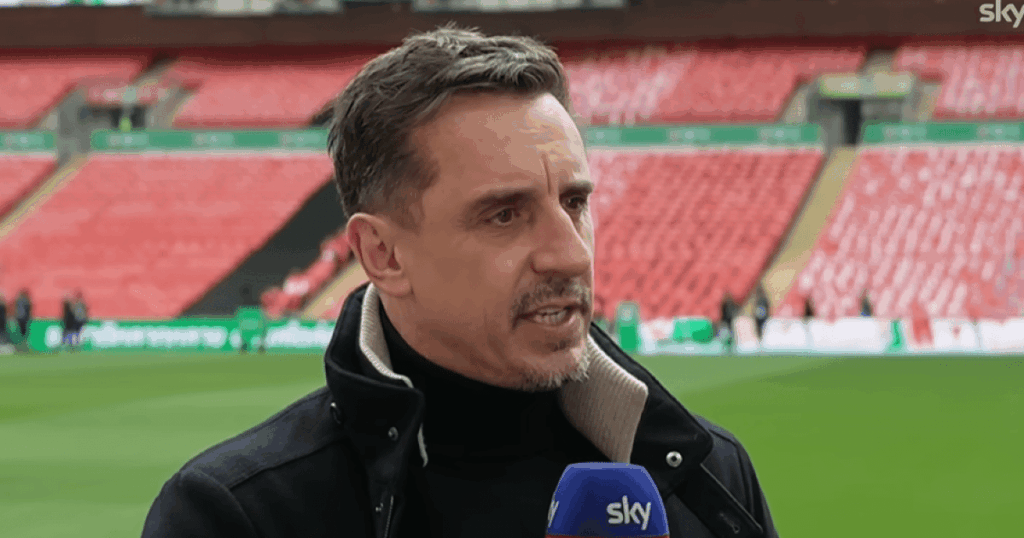Gary Neville makes Premier League title claim after Man City beat Arsenal
