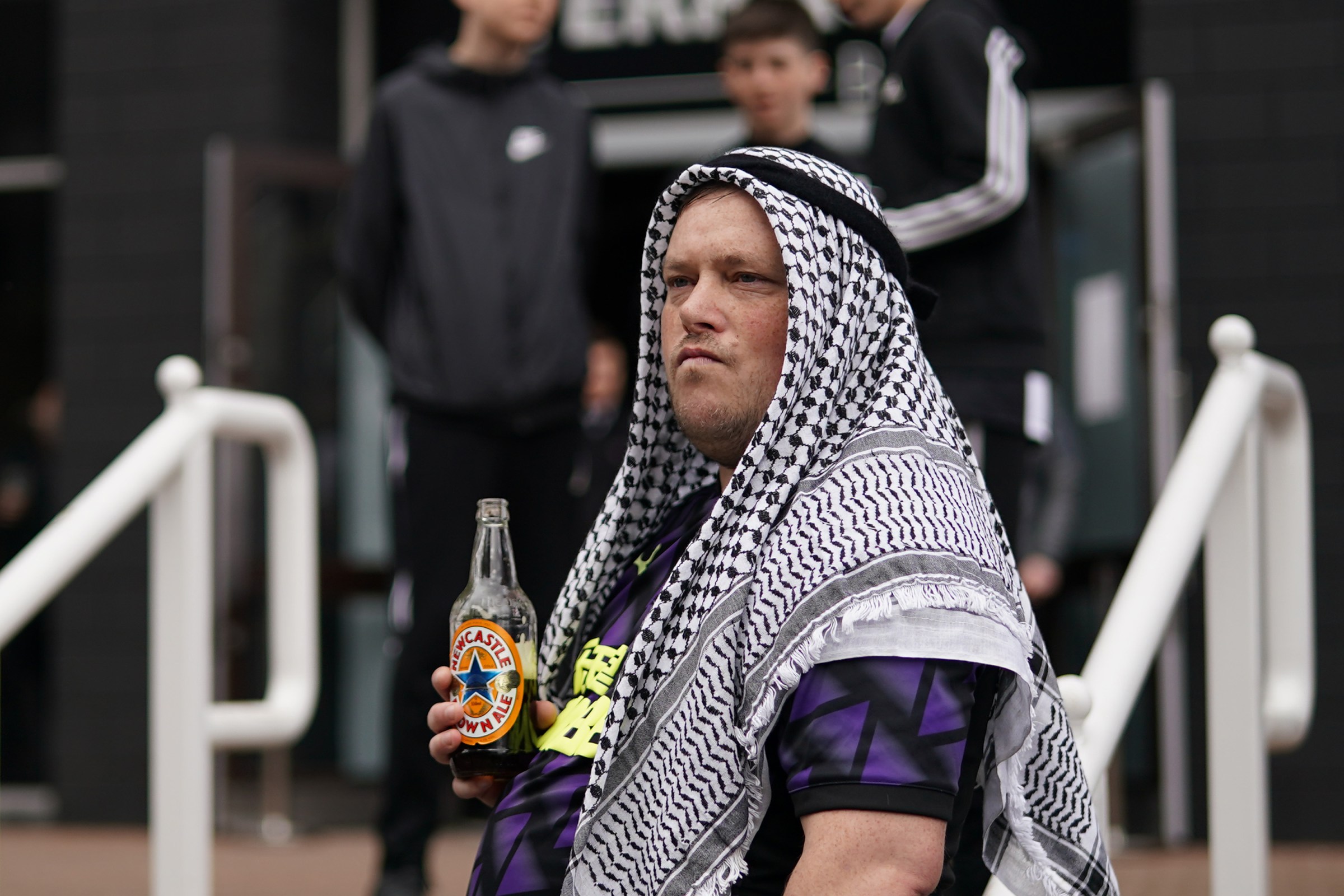 Supporters Head to St James’s Park For The First Game After Newcastle United’s Takeover