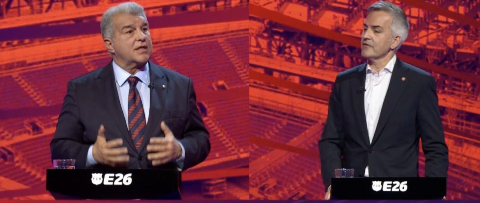The presidential debate of Laporta and Font (full quotes)