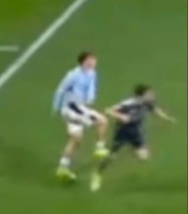 No replays or mention from the media as usual.