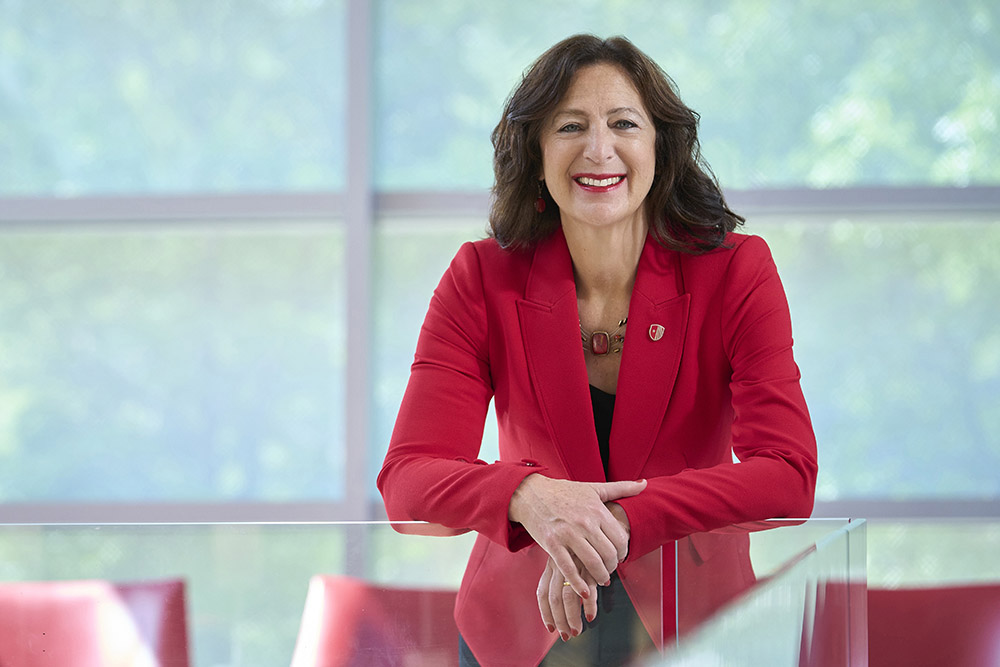 Stony Brook University President Andrea Goldsmith