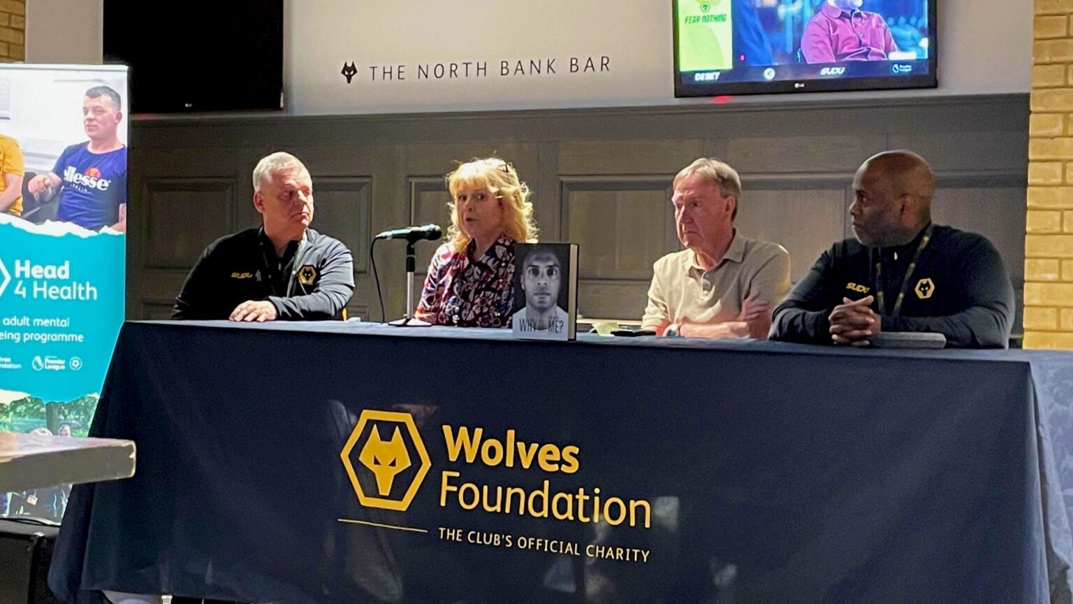 Inspirational panel speak at Head 4 Health session