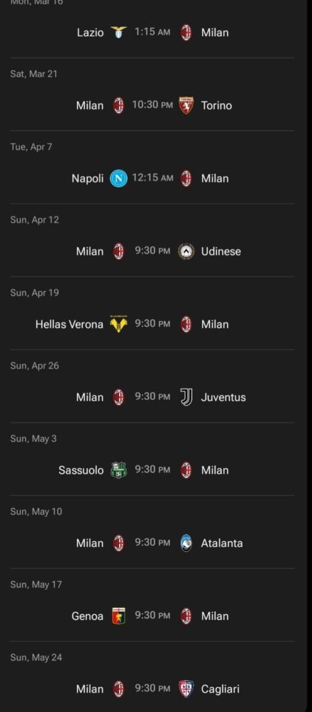 Is Scuddeto reach in danger?