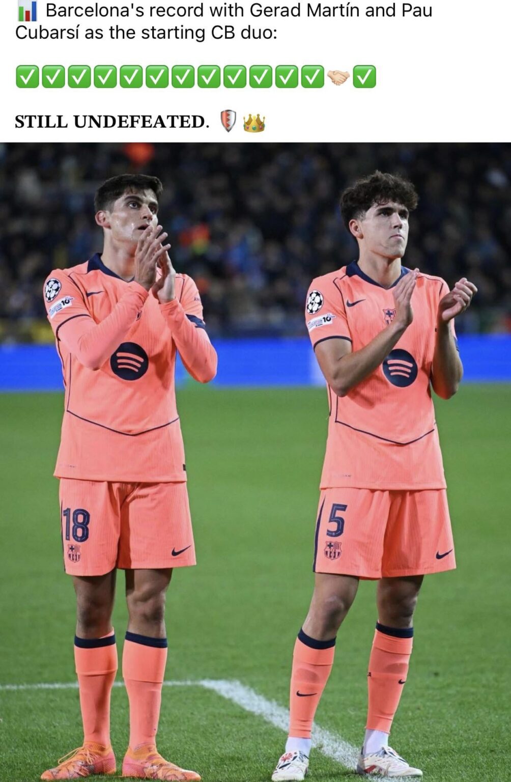 The Pau Cubarsi and Gerard Maldini Pair, it’s Time to Consider These Two as our Starter CBs