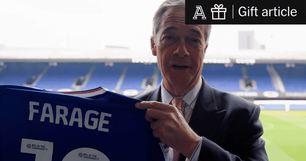 Ipswich Town and Nigel Farage: A private lunch, free shirts, and staff complaints (free to read article)