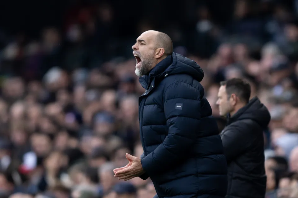 Tudor was left raging on the touchline by the decision to allow Fulham's goal