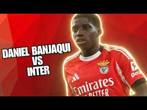 Daniel Banjaqui vs Inter🔥Assists, Skills & Highlights (UEFA Youth League 2026)