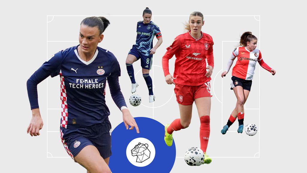 Spannendste seizoen ooit in Eredivisie Vrouwen? Vier clubs op twee punten van elkaar