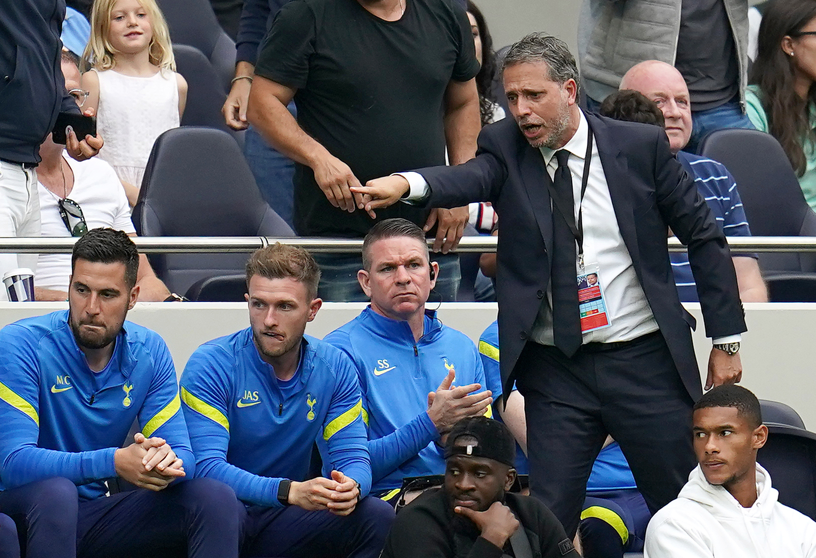 Fabio Paratici left Spurs for a second time in January