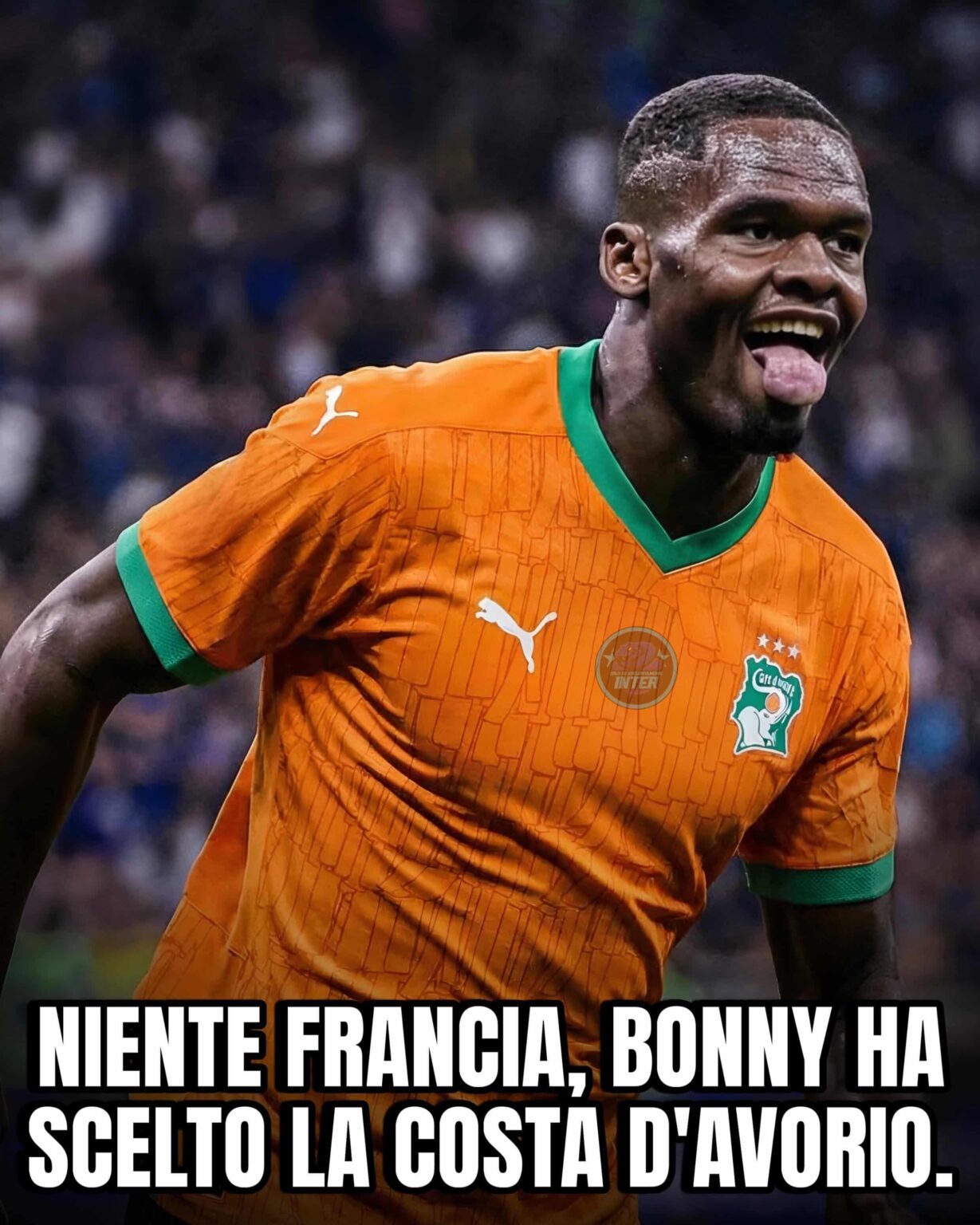 BREAKING 🚨"Émerse Faé makes an important announcement! The Ivory Coast coach has spoken out on the case: "Bonny has expressed his willingness to join Ivory Coast. He's currently suffering from a dental problem, so we preferred to leave him with his club so he can regain fitness and join us later"