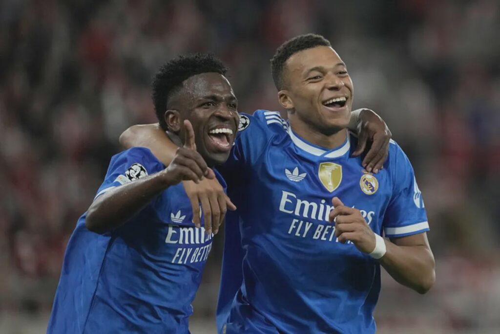 Vinicius shows his admiration for Mbappe: “He’s the best player in the world”.