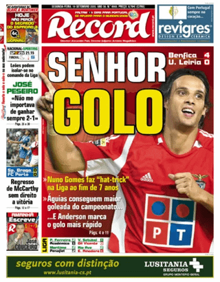 Capas do Dia Seguinte a (quase) Todos os Braga - Porto na Pedreira para o Campeonato