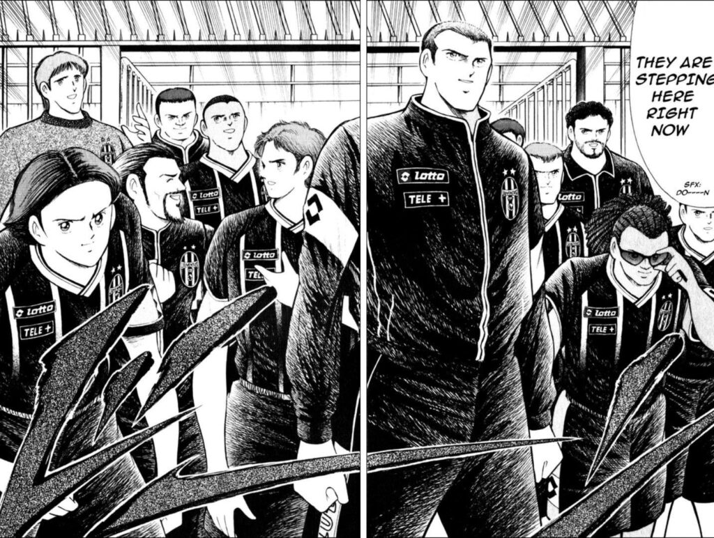 Juventus in manga Captain Tsubasa, can you name them?
