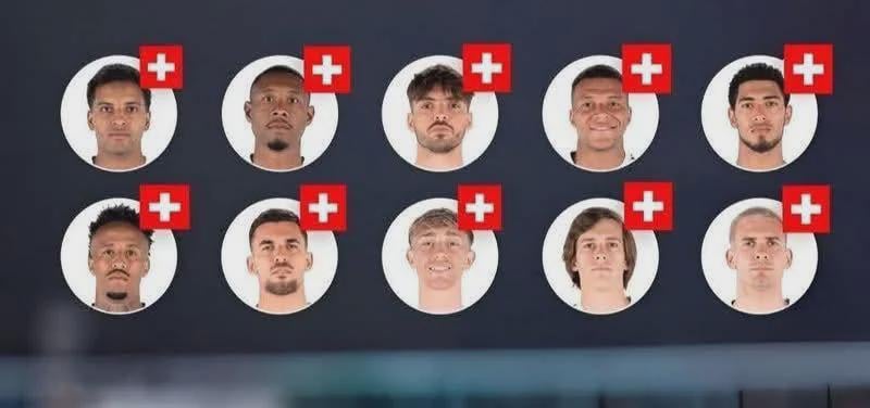 Switzerland team , who's your favorite player ?