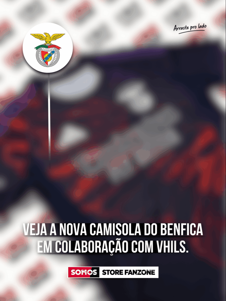 O que acharam da nova camisola do Benfica em colaboração com a VHILS?