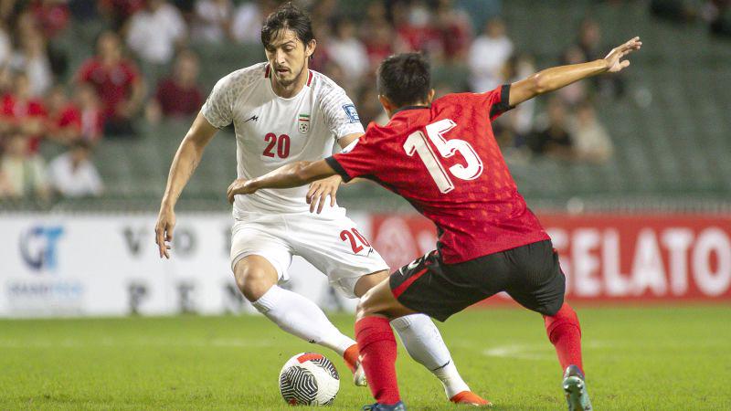 Iran striker Sardar Azmoun kicked off national team for disloyalty, say reports