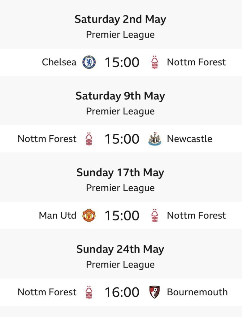 Not to worry everyone, but our run-in currently isn’t…the easiest on paper…