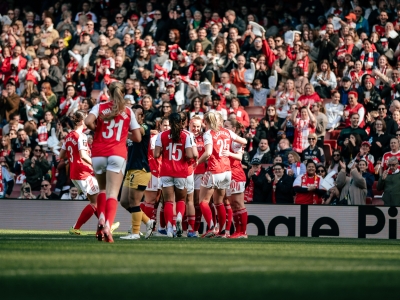 Three changes for Arsenal as Slegers names her Champions League quarter-final starting XI