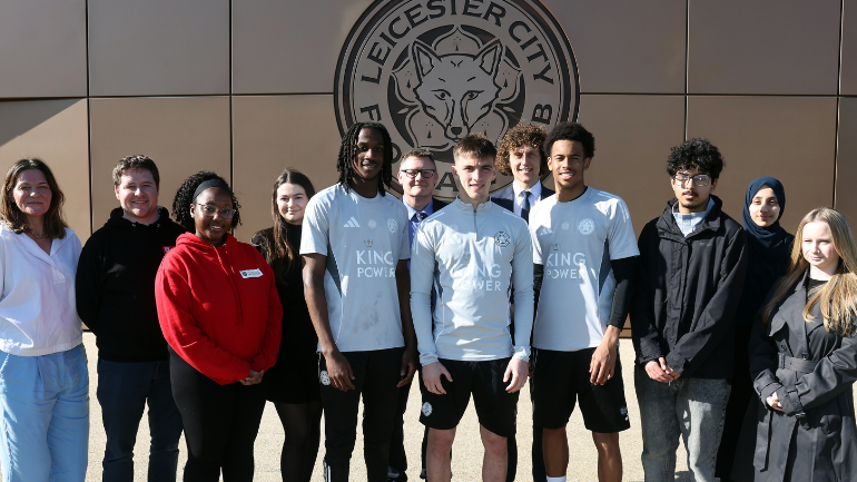 Foxes and University of Leicester offer £5,000 study scholarships to those in county’s most deprived areas