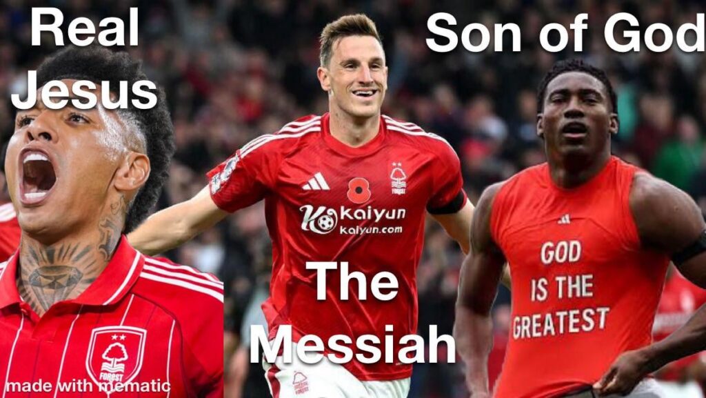 With this much God behind us they’d better not write us off