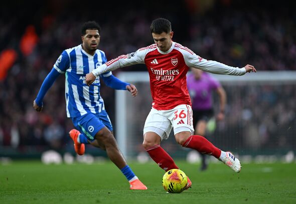 Action from Arsenal vs Brighton in December 2025