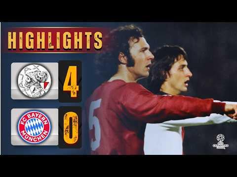 Cruyff gegen Beckenbauer | Ajax vs. Bayern München | Champions League 1972/73
