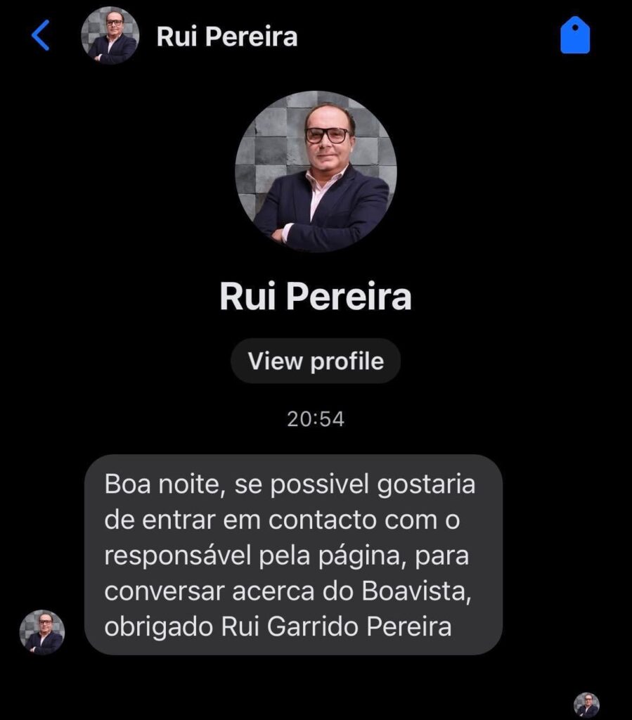 Garrido respondeu…