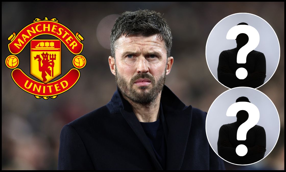 Michael Carrick looking on
