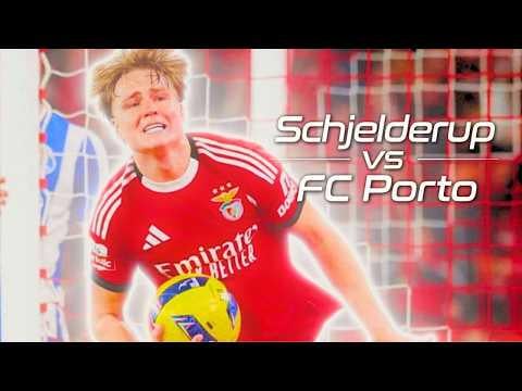 Highlights Andreas Schjelderup vs FC Porto🔥Homem do jogo